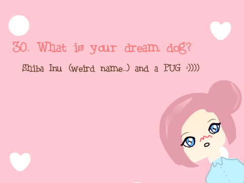 30 things no one asked me before ♥