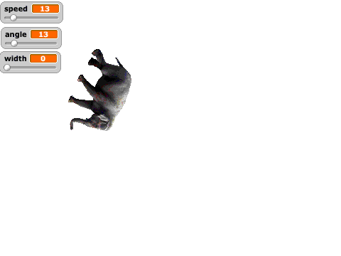 elephant draw-play