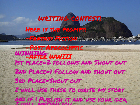 WRITING CONTEST!!!