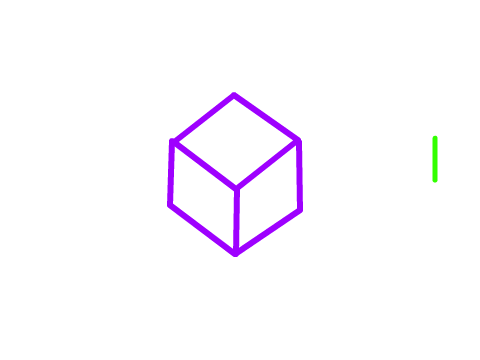 3d cube 100% pen!
