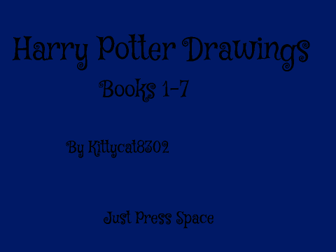 Harry Potter Drawings Books 1-7