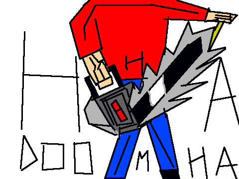 chainsaw dude