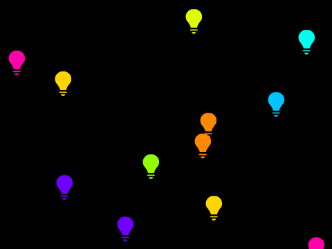 Falling lights