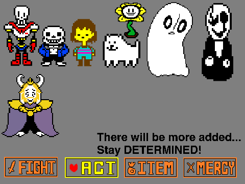 Undertale Pixel Art