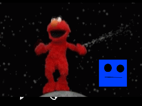 Add yourself dancing with Elmo remix