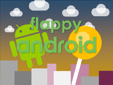 Flappy Android - Android Lollipop Easteregg                 