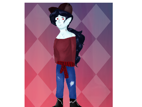 Marceline Redraw (Using PS)