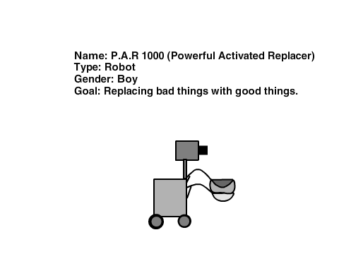 My robot RP character: Par