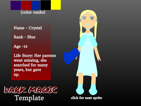 Dark Magic RPG | Template remix