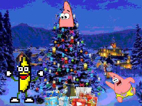 Patrick_and_Banana's_Christmas_Day_1 Genie EDITION