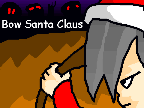 Bow Santa Claus