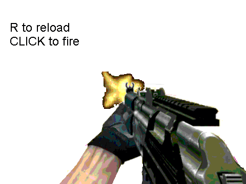 Call of duty/counter strike ak47 gun sprites