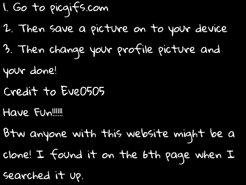 How to Get An Animated Profile Picture