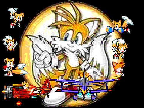 Tails (Miles Prower) sprites