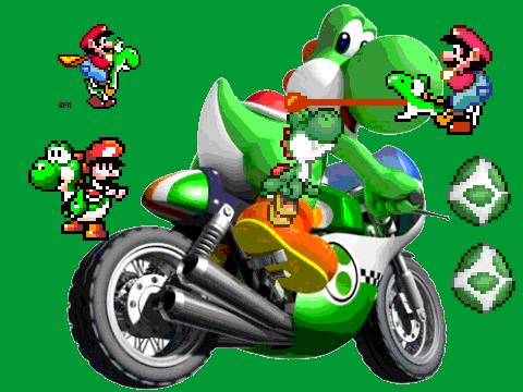 Yoshi sprites