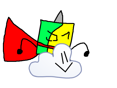 super bookpin and cloudy