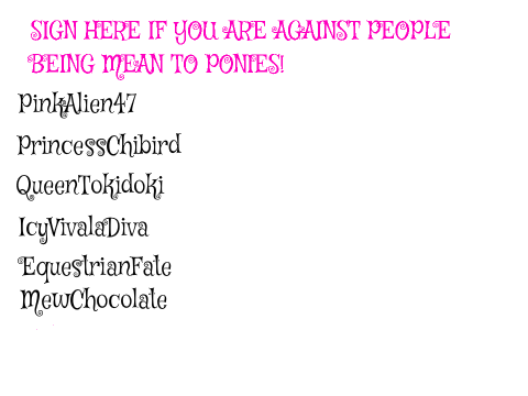 Stop Disrespecting Ponies!