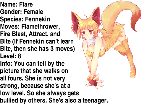 Flare's bio