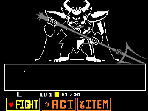 Undertale Asgore Fight TRY HARD MODE