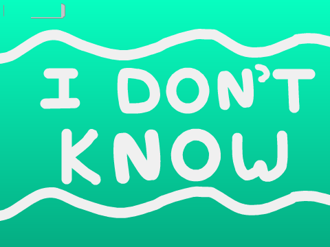 I don't know what to make