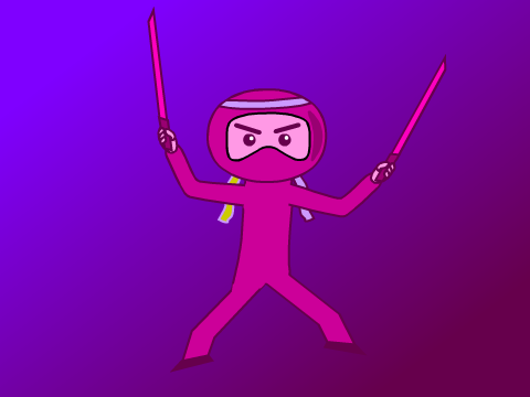 Ninja Vector PINK