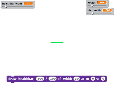 Health Bars Lite: Resizeable