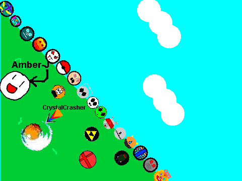 Add your ball rolling down!