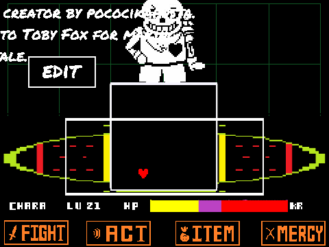 Undertale zanz battle