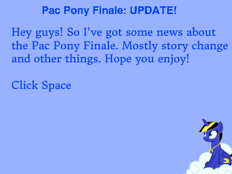 Pac Pony Finale - UPDATE!!!!