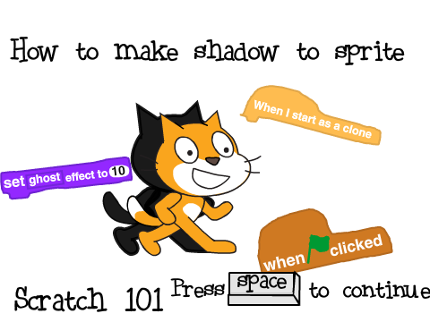 How to make a shadow to sprite