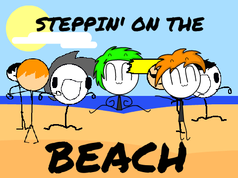 Add yourself Steppin' on the Beach