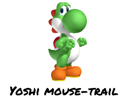 Yoshi Mouse-Trail