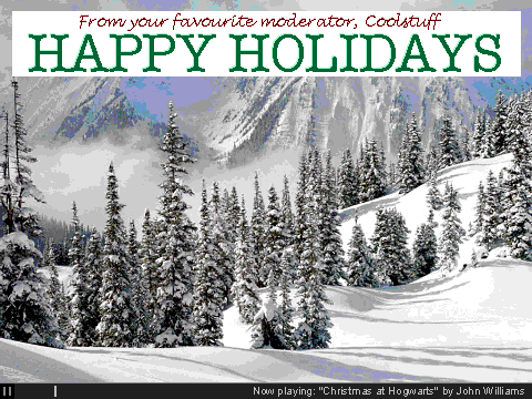 Happy holidays!