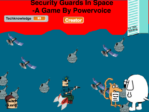Security Guards In Space
