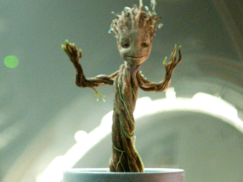 Talk to Baby Groot 