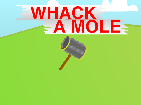 Whack-A-Mole Winable Edition