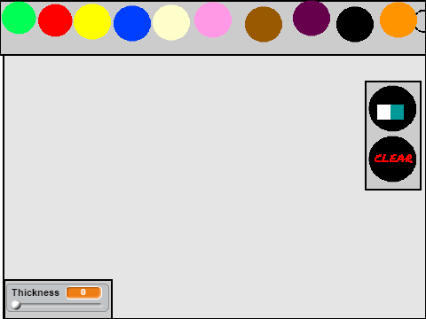 Drawing pallette