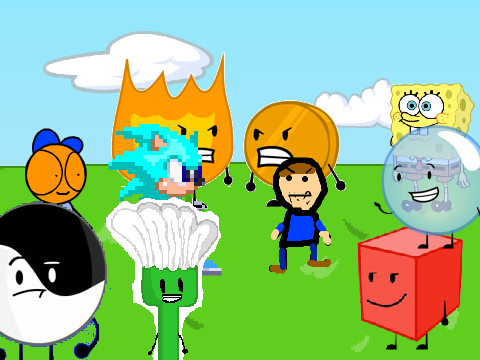 Add Yourself Watching Coiny and Firey