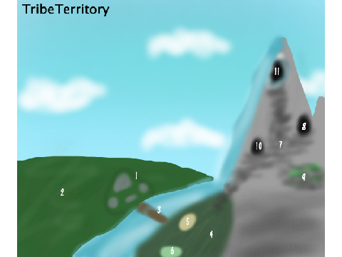 Tribe Territories and land marks