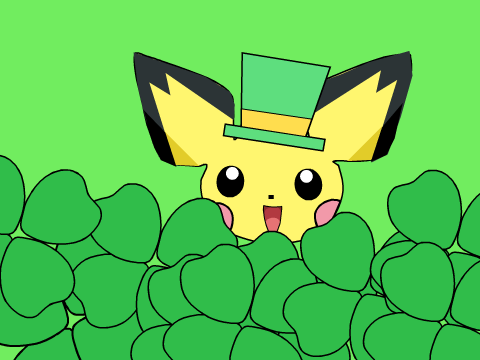 St. Patrick's Day Pokemon Drawing Contest Entry