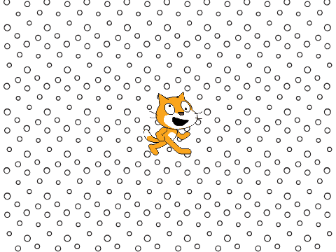 目が回る猫