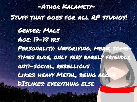 Athor's Bio (I got lazy drawing him >:D)