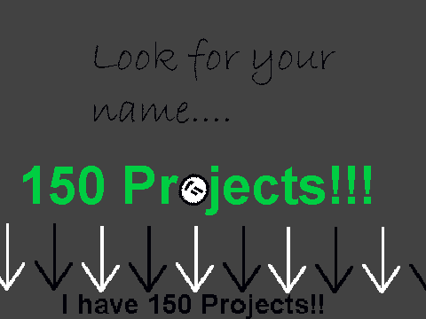 150 Projects!!
