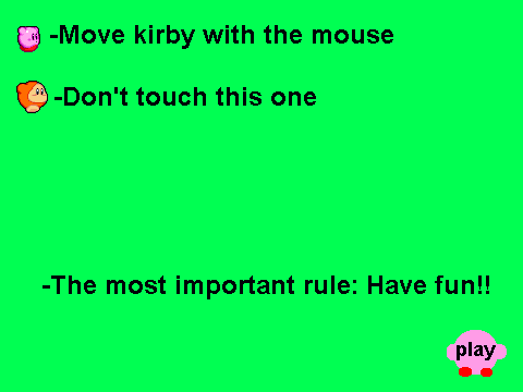 Run kirby! version1