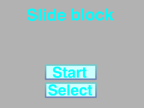 Slide block