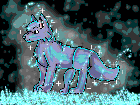 Wolf Coloring Contest Entry