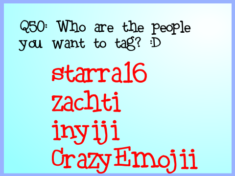 50 Random Questions! remix