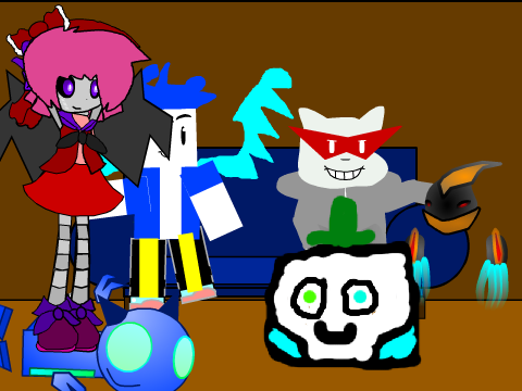 double ax in the S.A. hangout room. (For S.A. only)  remix remix