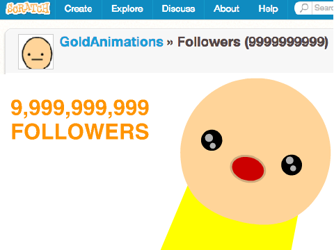 THANKS FOR 9,999,999,999 FOLLOWERS!!