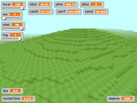 Minecraft Terrain Generator Preview (Minecraft Engine v0.1.0dev)